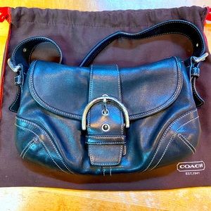 Coach Leather Shoulder Bag